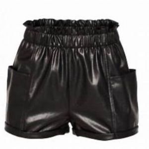 Wilfred Aritzia High-waisted Faux Leather Short XS